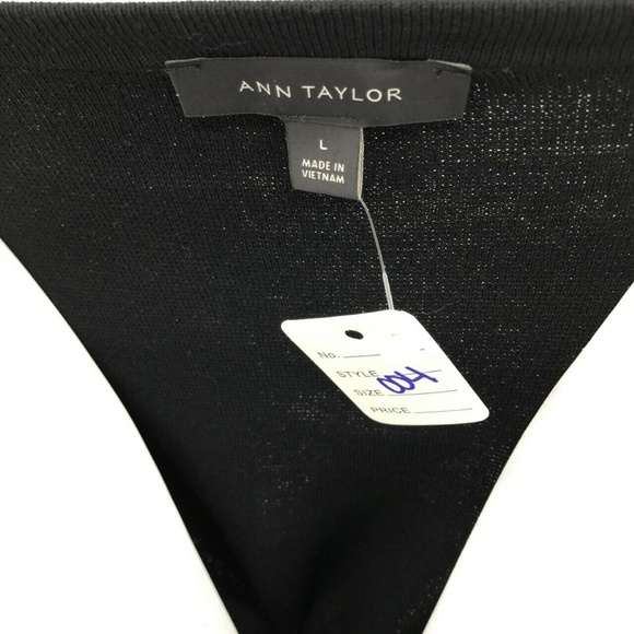 Ann Taylor 3/4 Bell Sleeve Knit Loose Fit Top Sz L - Picture 3 of 7